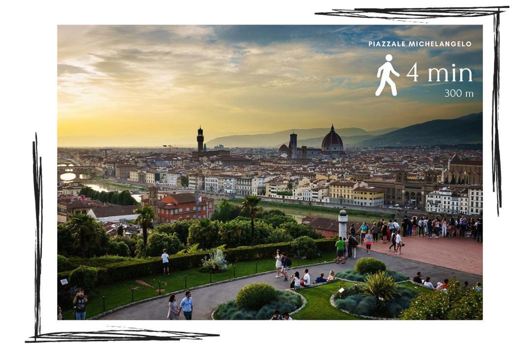 Elegante Casa Ai Piedi Di Piazzale Michelangelo Apartment Florence Luaran gambar